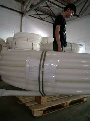 要出口的PE穿線管是如何包裝的,學(xué)到了。